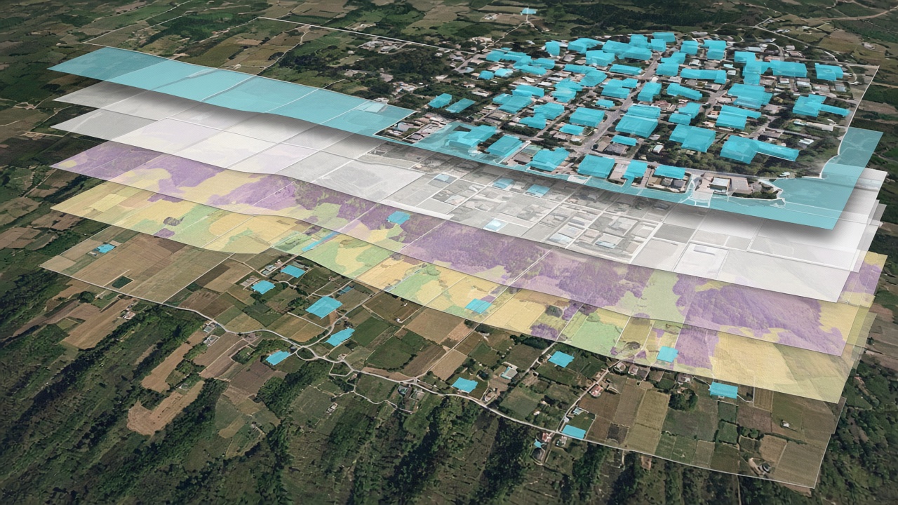 Geospatial layers and map data quality